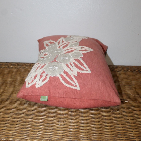 Celerie by Celerie Kemble Lumbar Embroidered Pillow. - Picture 7 of 12